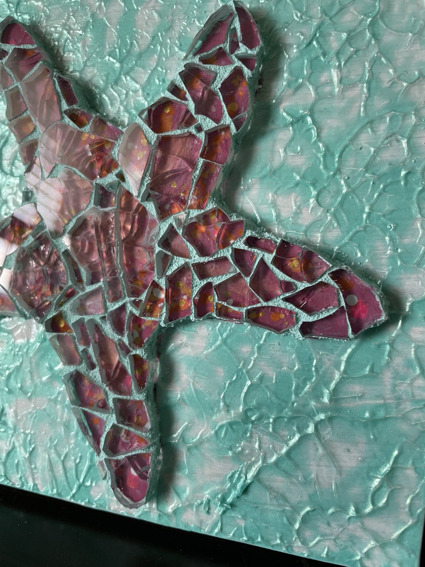 Glass art Sea Star wall decor