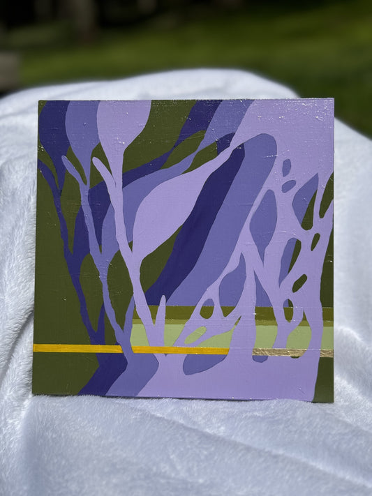 Purple Sea Kelp Abstract/Contemporary Art